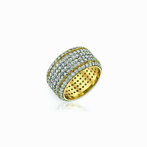 [RYW8X#3360] The 6 Row Royalty Ring