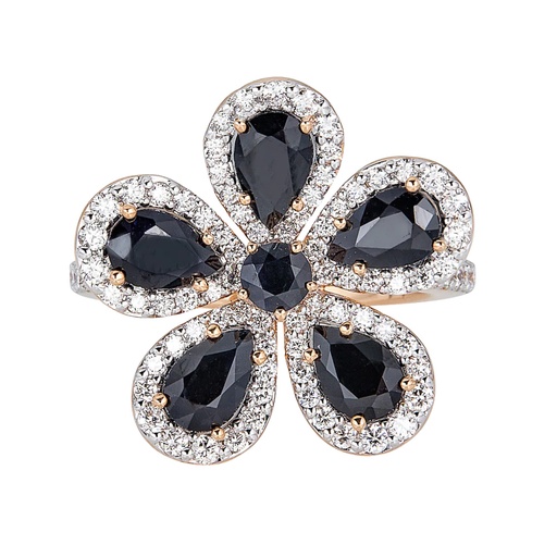 Rose Gold Classic Flower Ring