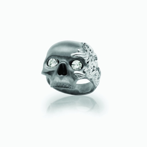 [RBW257X#3363] The Black Skull Ring