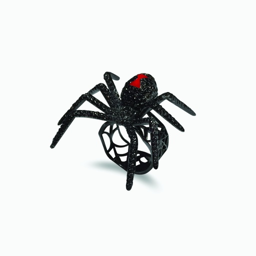 [RBB159X#3364] The Black Widow Ring