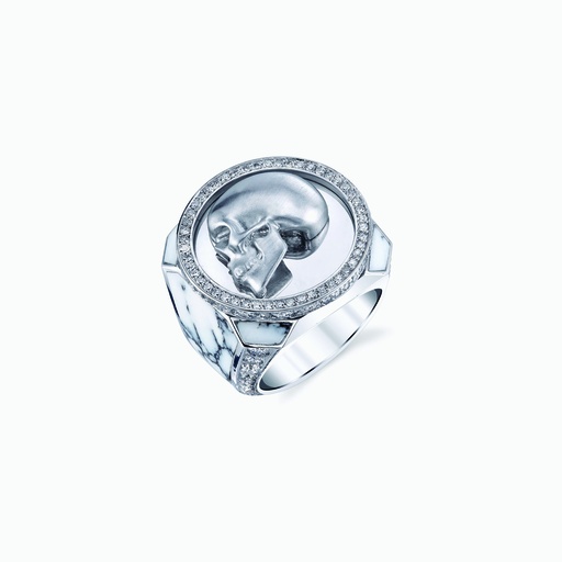 [RWW240X#3398] The Marble Skull Ring
