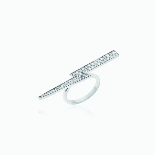[RWW112X#3416] The Single Lightning Bolt Ring