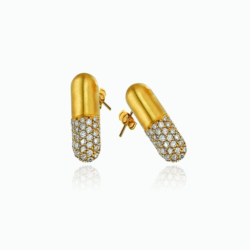 [EYW10X#3480] The Addicted Collection – Pill Earrings