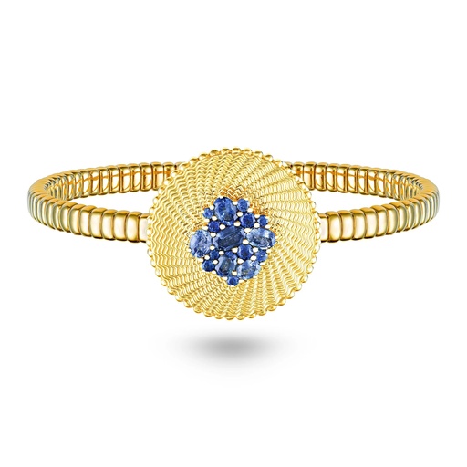 [B021ABSYG-MRS] Taygeta Blue Sapphire Bracelet (Light)