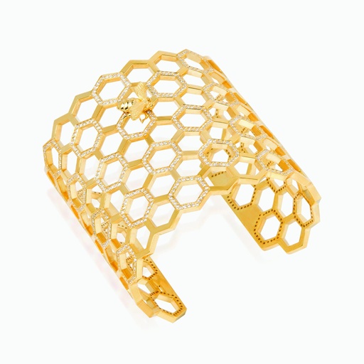 [BYW43X#3596] The Large Honeycomb Cuff