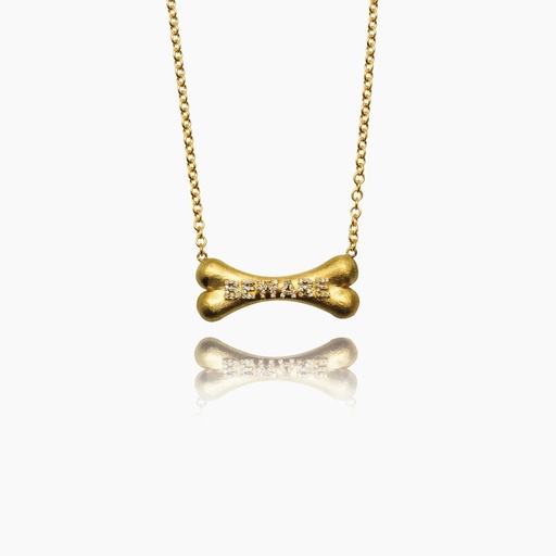 [P19777] The Beware Bone Pendant – Jason Of Beverly Hills X Tuff Crowd