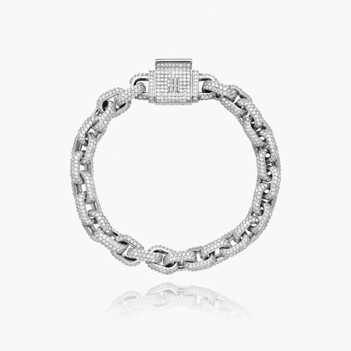 [B22337] The Diamond Rolo Bracelet