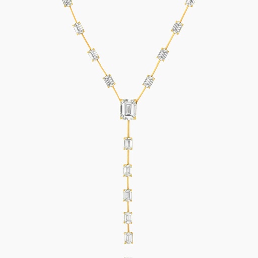 [N2560] The Emerald Drop Necklace