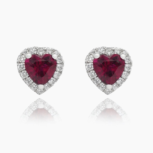 [E18838X] The Heart Shaped Studs