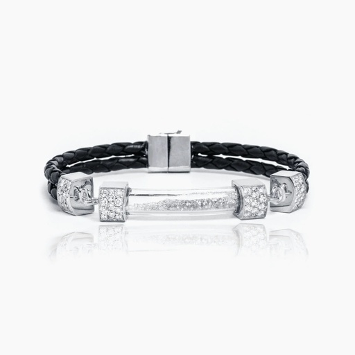 [BWW59X] The Leather Strap Vial Bracelet