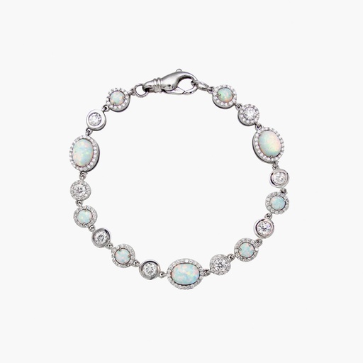 [b22411] The Linden Opal Bracelet