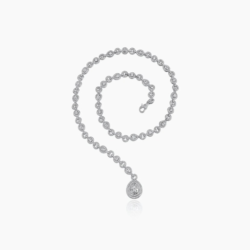 [NWW012] The Pear Shape Lariat Necklace