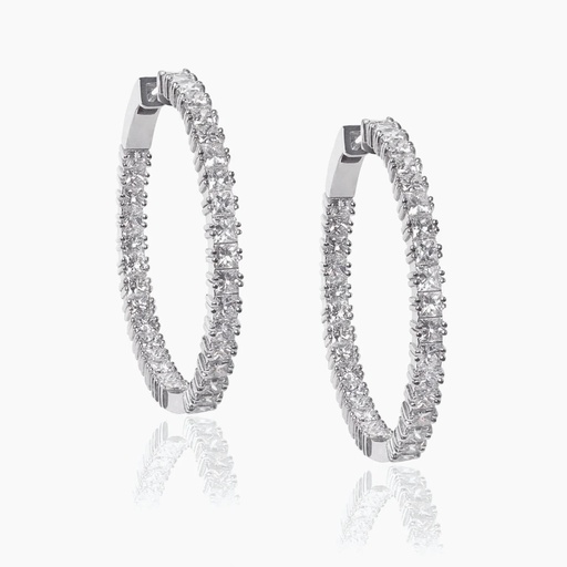 [EWW32X] The Princess Hoop Earrings