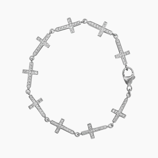 [BYW24X] The Repeating Cross Bracelet