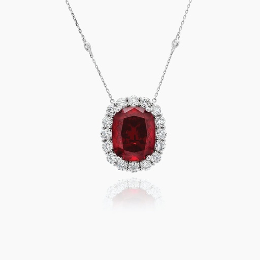 [P18844] The Rubellite Pendant