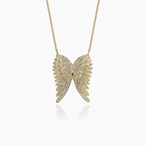 [PYW25X] The Spreading Angel Wing Pendant