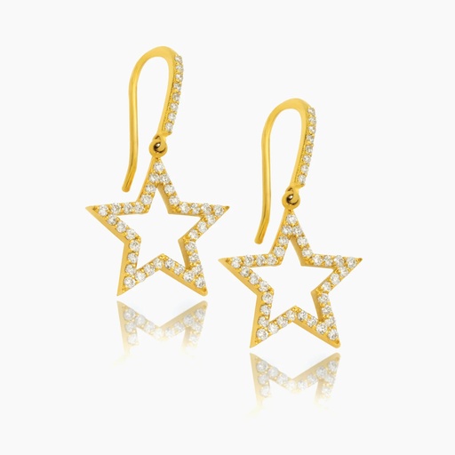 [EYW68X] The Star Drop Earrings