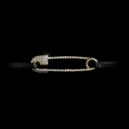 [BYW112] The Trust Bracelet with Silk Band