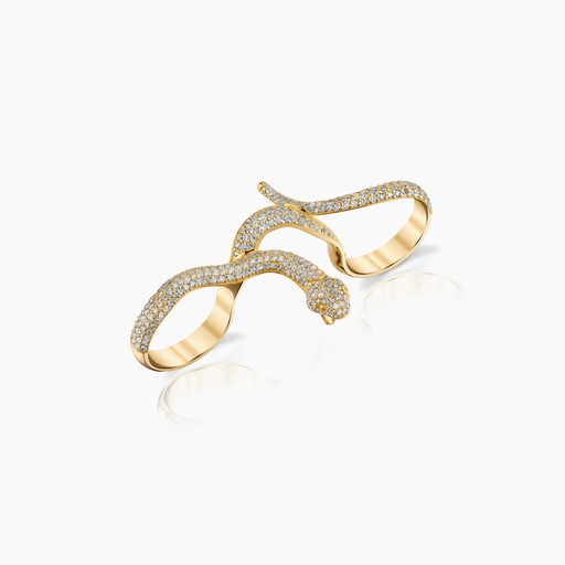 [RYW239X] The Two Finger Snake Ring