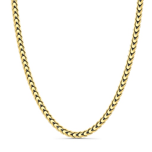 [KC065G-N55] Zancan 18K Gold And Black Ceramic Necklace