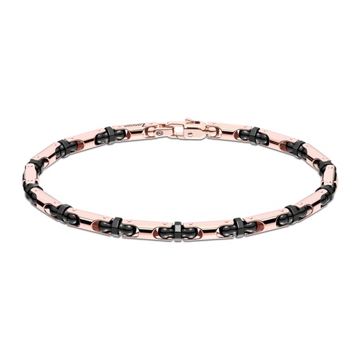 [KB053R-N] Zancan Bracelet In 18K Gold And Black Ceramic