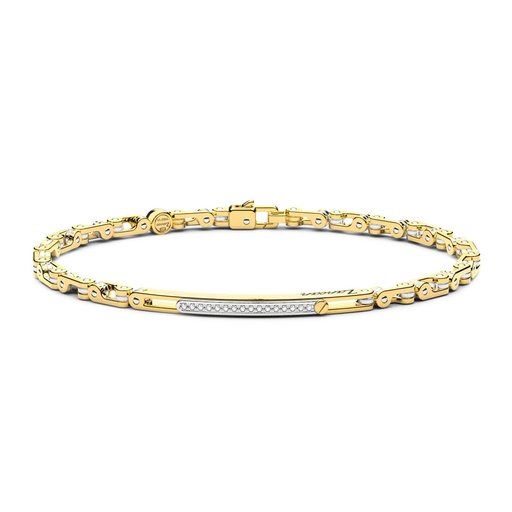 [EB856GB] Zancan Bracelet In 18K Gold With Diamonds