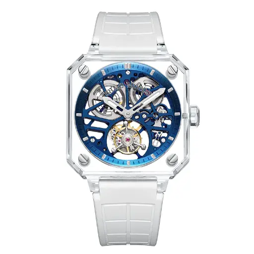 [3301-001#4103] Pegasus Tourbillion Blue