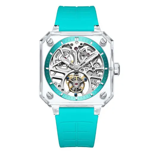 [3301-003#4105] Pegasus Tourbillion Turqoise