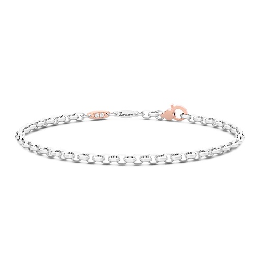 [UB005BR] Zancan Link-Only Bracelet In 18Kt Gold