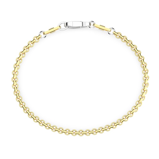 [UB012] Zancan Link-Only Bracelet In 18Kt Gold