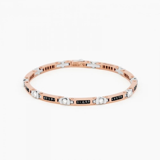 [EB928RB] Zancan Rose Gold Bracelet With Diamonds