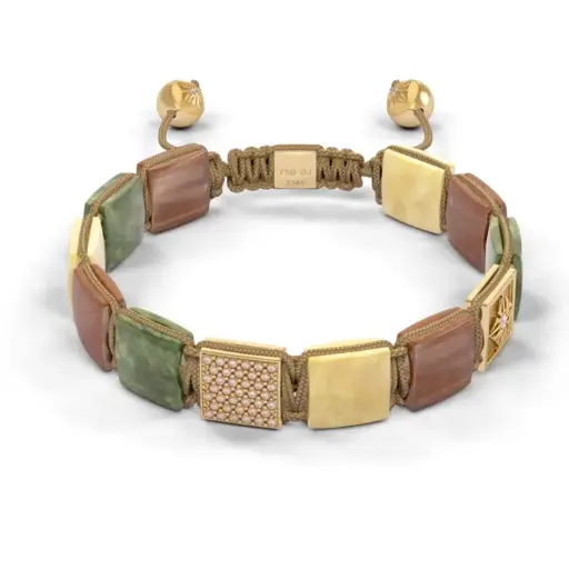 [D227155#4291] 10mm Shamballa Lock Bracelet