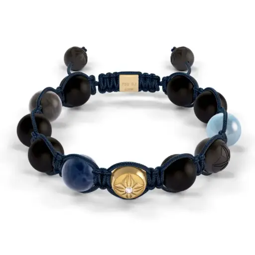 [D227029#4296] 10mm Shamballa Braided Bracelet