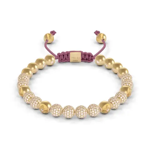 [D227068#4315] 6mm Shamballa Non-Braided Bracelet