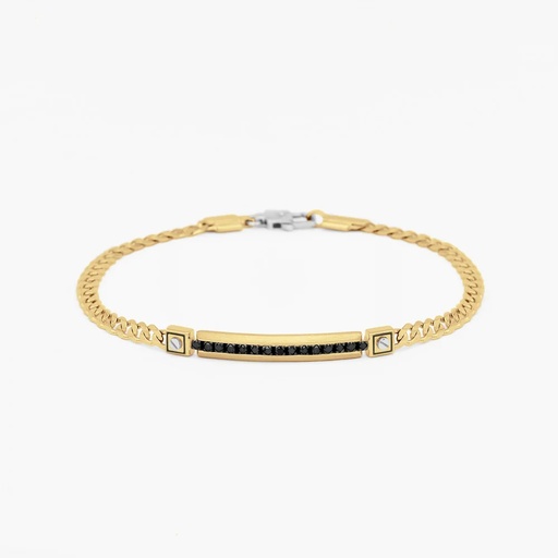 [EB676GB] Zancan White Gold Bracelet With Diamonds