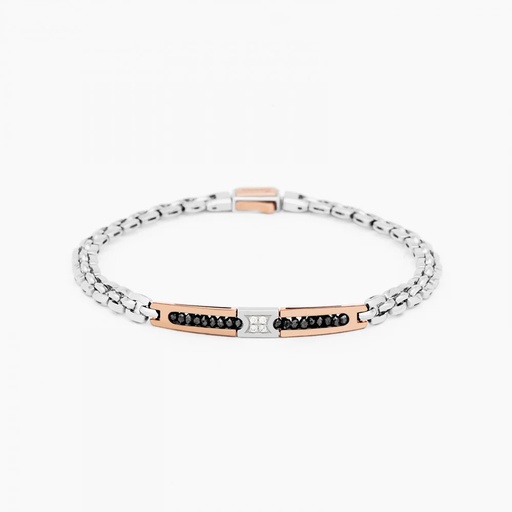 [EB561-RB] Zancan White Gold Bracelet With Diamonds