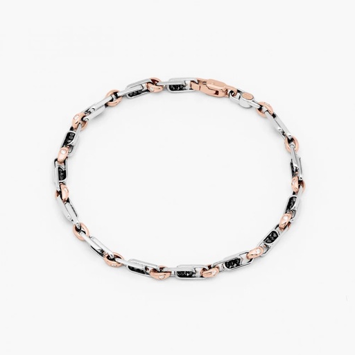 [EB927BR] Zancan White Gold Bracelet With Diamonds