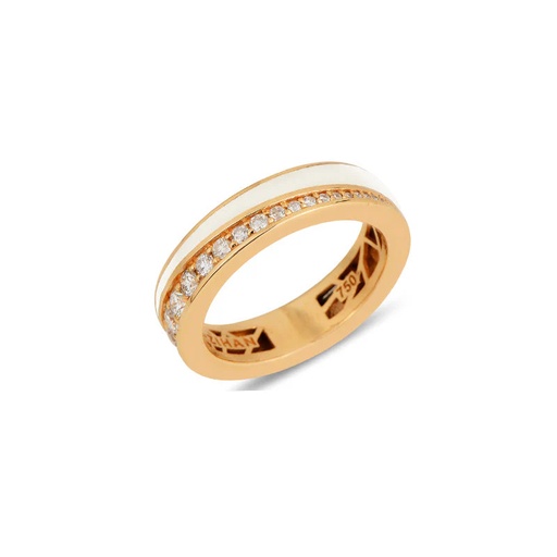 Flow Ring - White Enamel