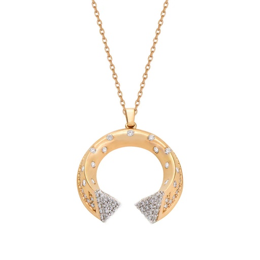 [RG.BA07001RK] Rose Gold Balance Colorless Mini Pendant