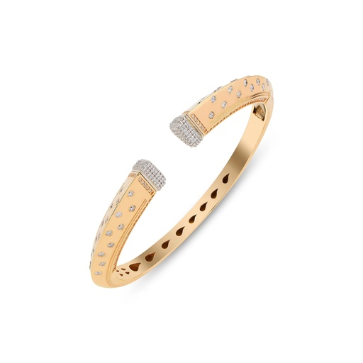 [RG.BA02X01RB] Rose Gold Neutra Balance Colorless Slim Bracelet All Diamonds Edition