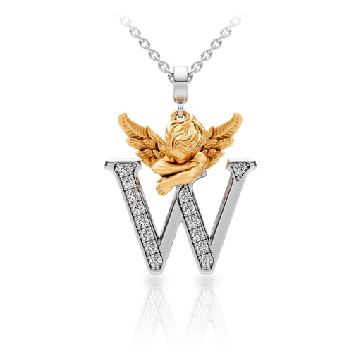 [0080.3#4779] Pendant My Angel W with Diamonds