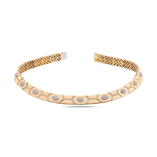 [RG.SL1201RK] Rose Gold Shield Choker