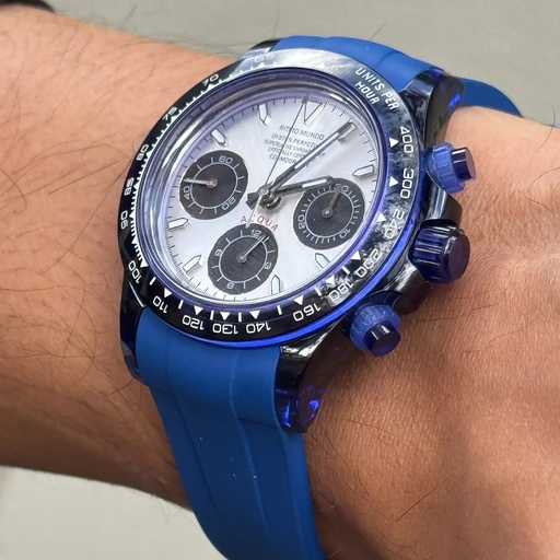 [3401-001 Blue] Acqua Automatic Sapphire Blue