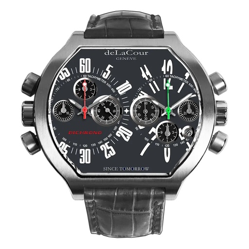 [WAST2001-1005] City Bichrono Grey Stainless Steel