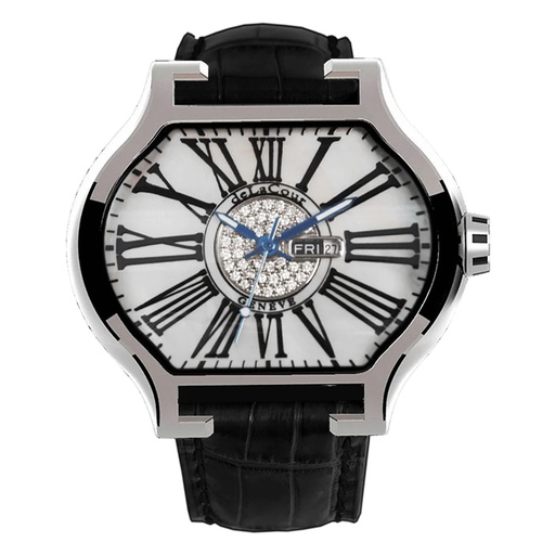 [WAST2511-0001] City Romano White Stainless Steel