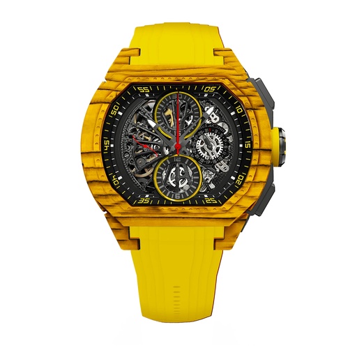 [WACC3114-1401] Concept Concept Ycl Carbon Yellow With Black Stripes