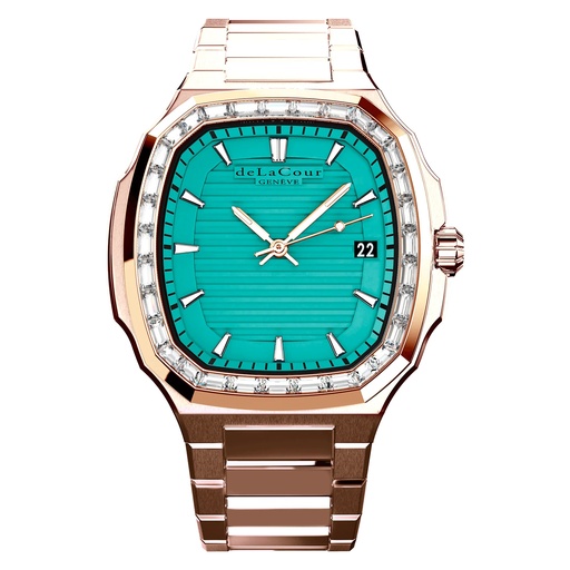 [WAPG5003T] Elite Vault Turquoise Rose Gold