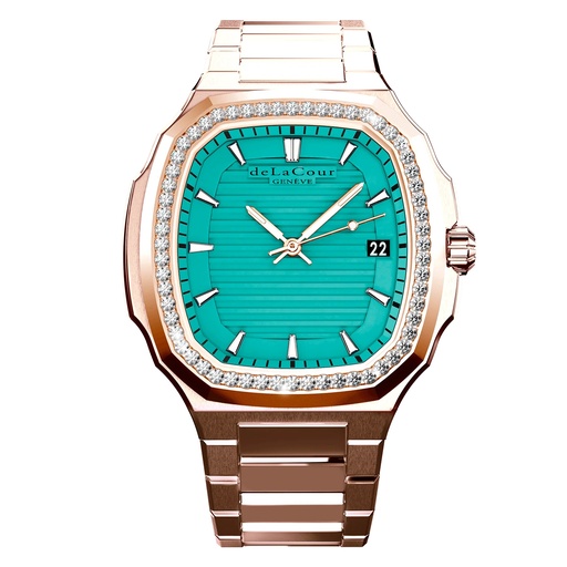 [WAPG5002T] Elite Vault Turquoise Rose Gold