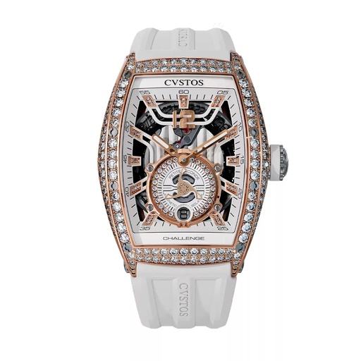 [A00103.3620002] Jetliner PS Thirty6 Rose Gold 2 Row Diamonds/White - 36mm