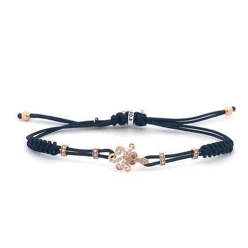 [B190RDBD.S#513] Rose Gold Octopus Bracelet - Small